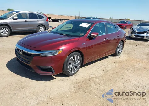 2020 Honda Insight Touring z USA, uszkodzony, nr VIN 19XZE4F99LE010043